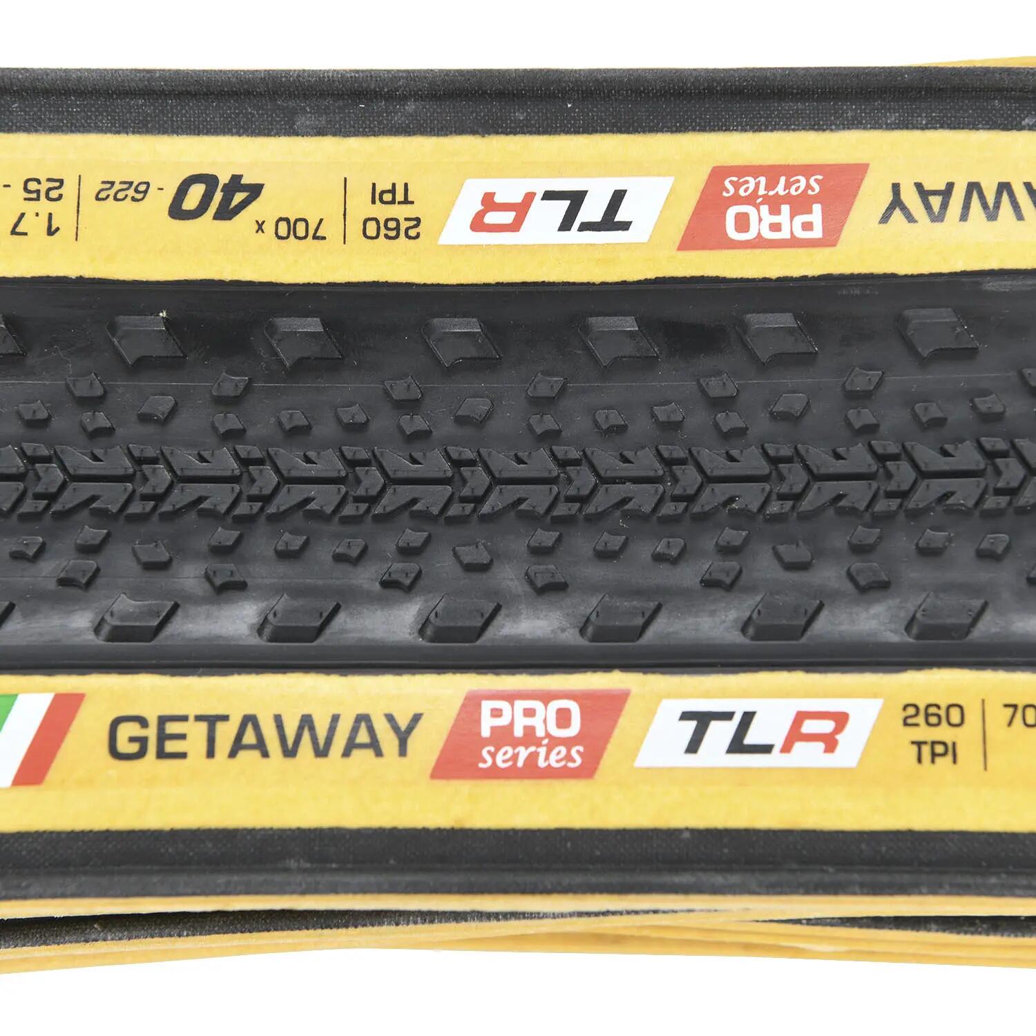 Challenge - Getaway Pro Ot TLR 700x40c Brun noir > to translate in French 3/4