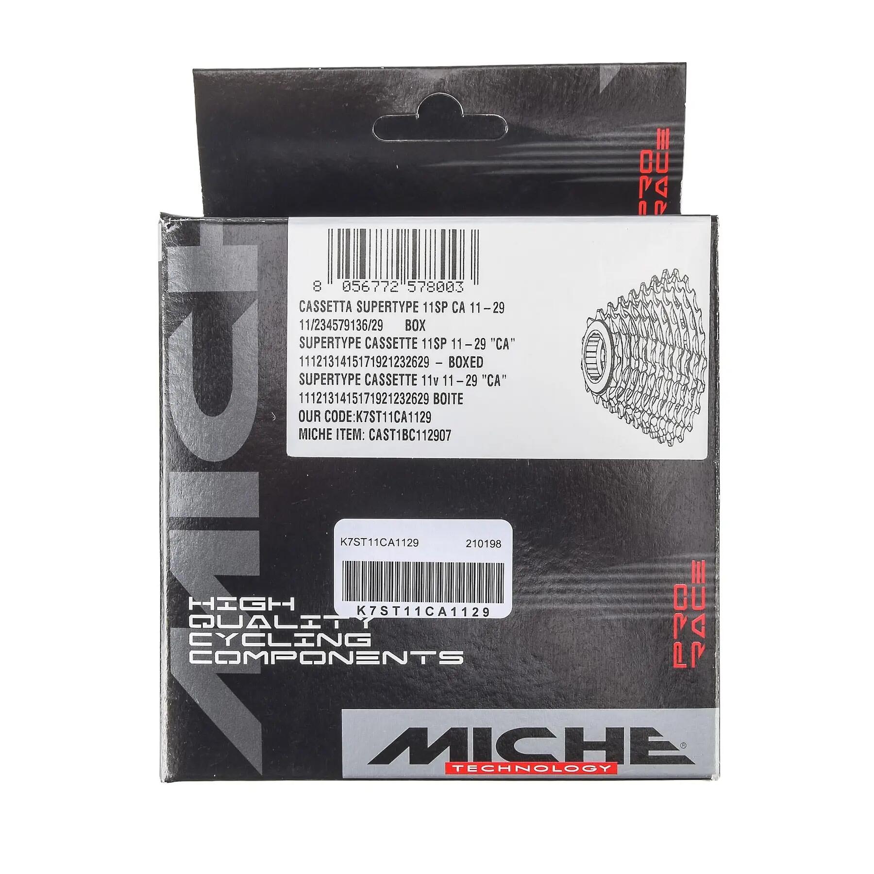 Supertype-Kassette Miche Miche Campagnolo 11 vitesses 3/3
