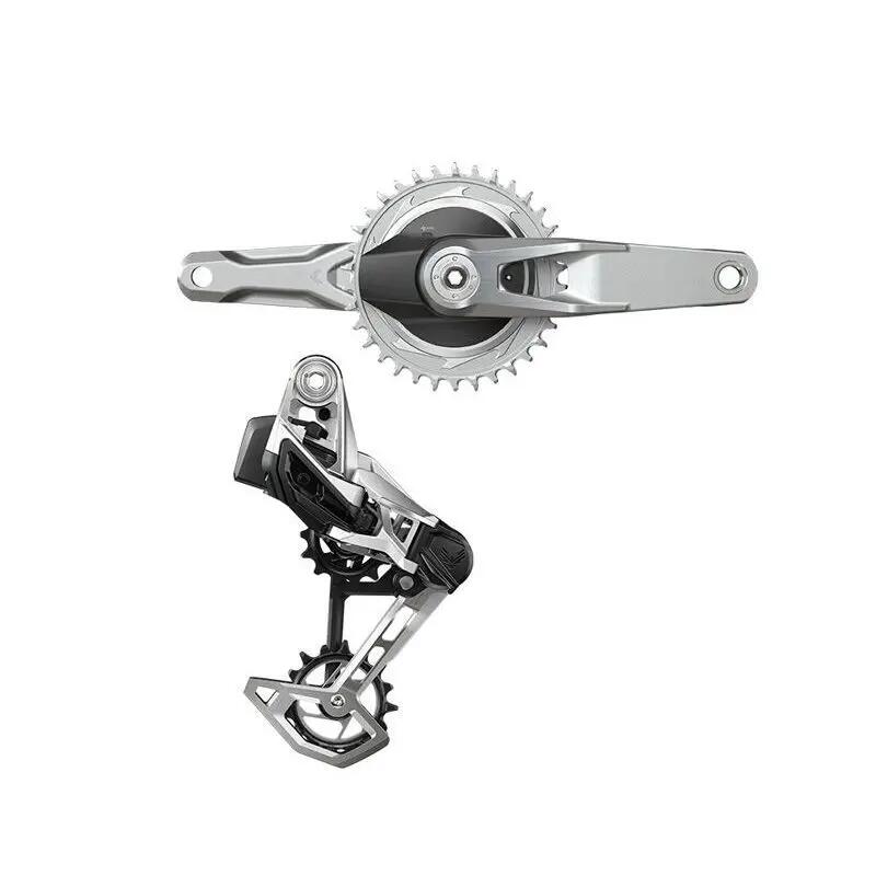 Zestaw SRAM Eagle AXS 170 mm podwójny 32/34 srebrny 3/3