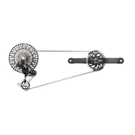 Volledige groep Sram XX T-TYPE Eagle AXS WIDE DUB DM 175 MM 32D (10-52)