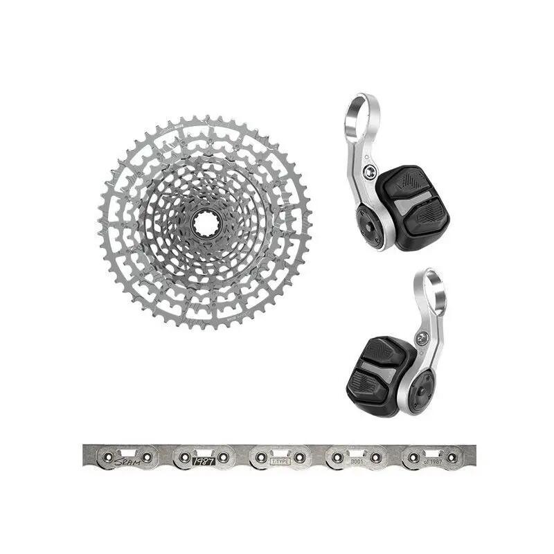 Zestaw SRAM Eagle AXS 170 mm podwójny 32/34 srebrny 2/3