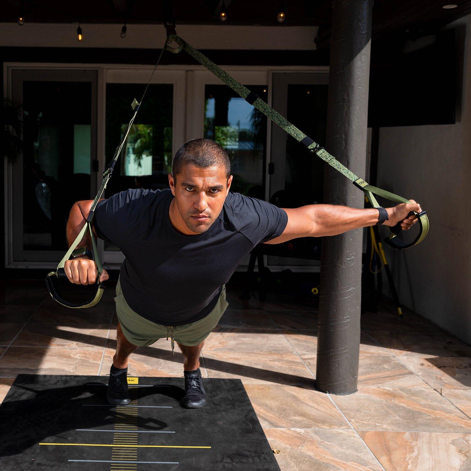 Suspension Trainer Pro 4 Camo Fitness / Krafttraining Unisex Schwarz 4/7