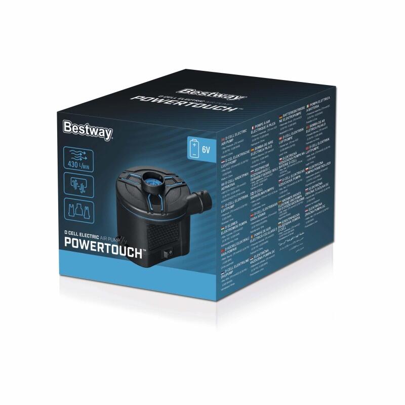 Bomba elétrica a pilhas Bestway para inflar piscinas e colchões de ar 4/5