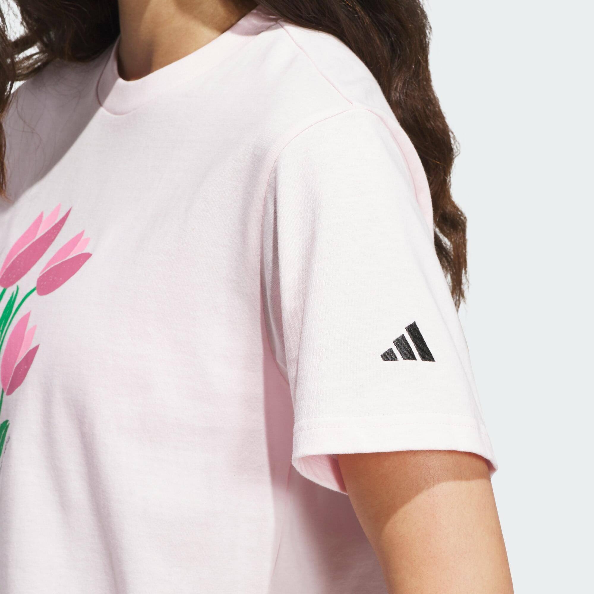 FLORAL BLOOM AT YOUR OWN PACE GRAPHIC T-SHIRT 5/5