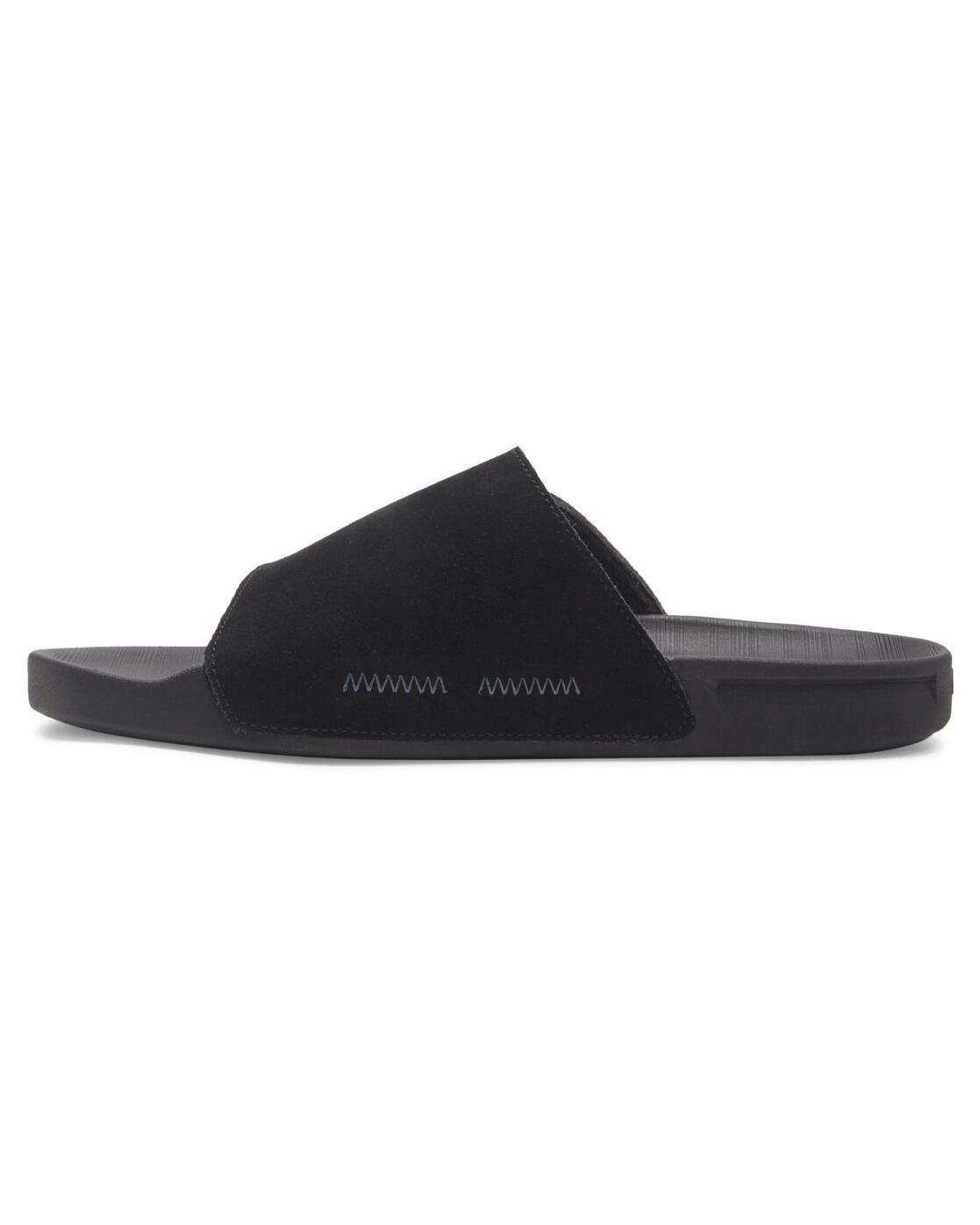 Chinelos Quiksilver Rivi Suede Masculinos 3/4