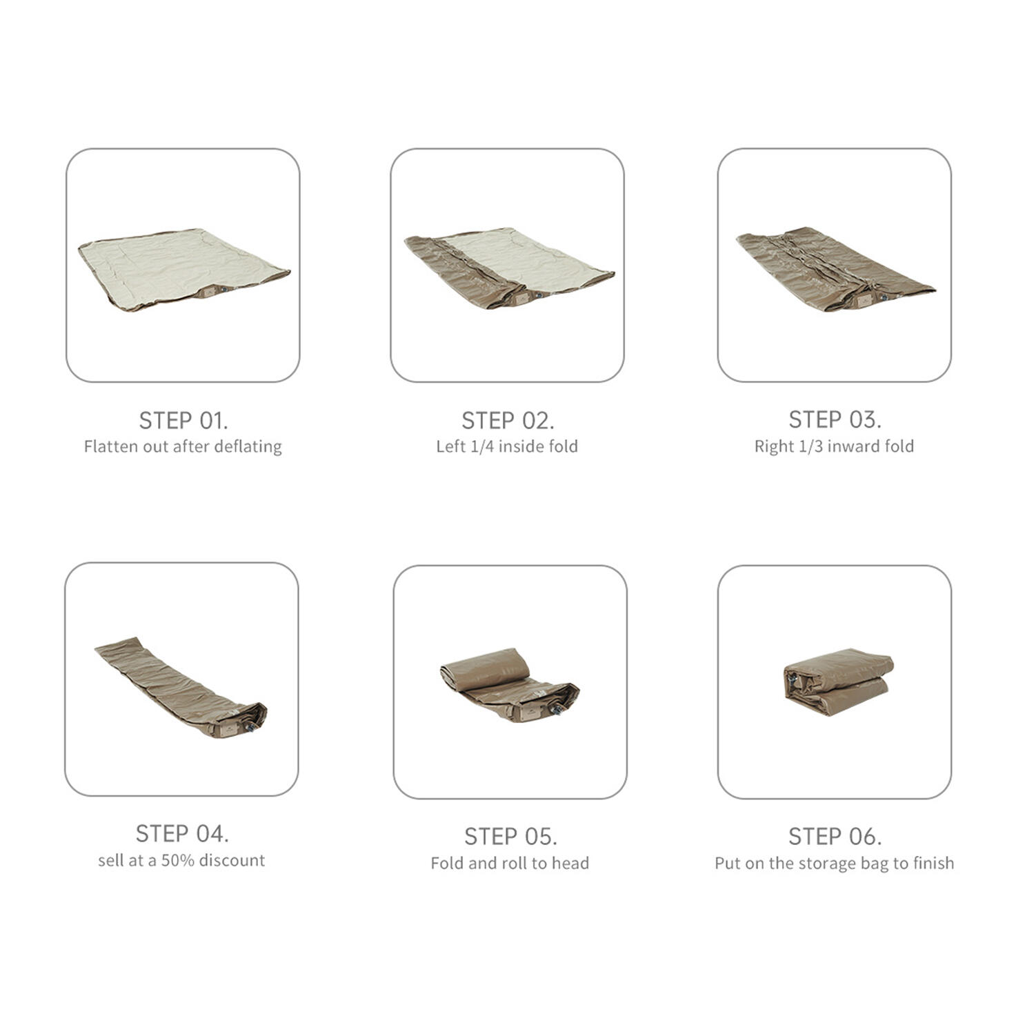 Horizon Einzel-Luftbett mit Integrierter Pumpe - 190 x 100 x 45 cm 7/7