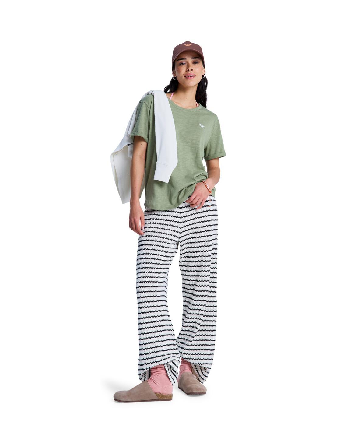Camiseta de manga corta OCEANWAVE REGULAR EMBY Verde Mujer 4/4