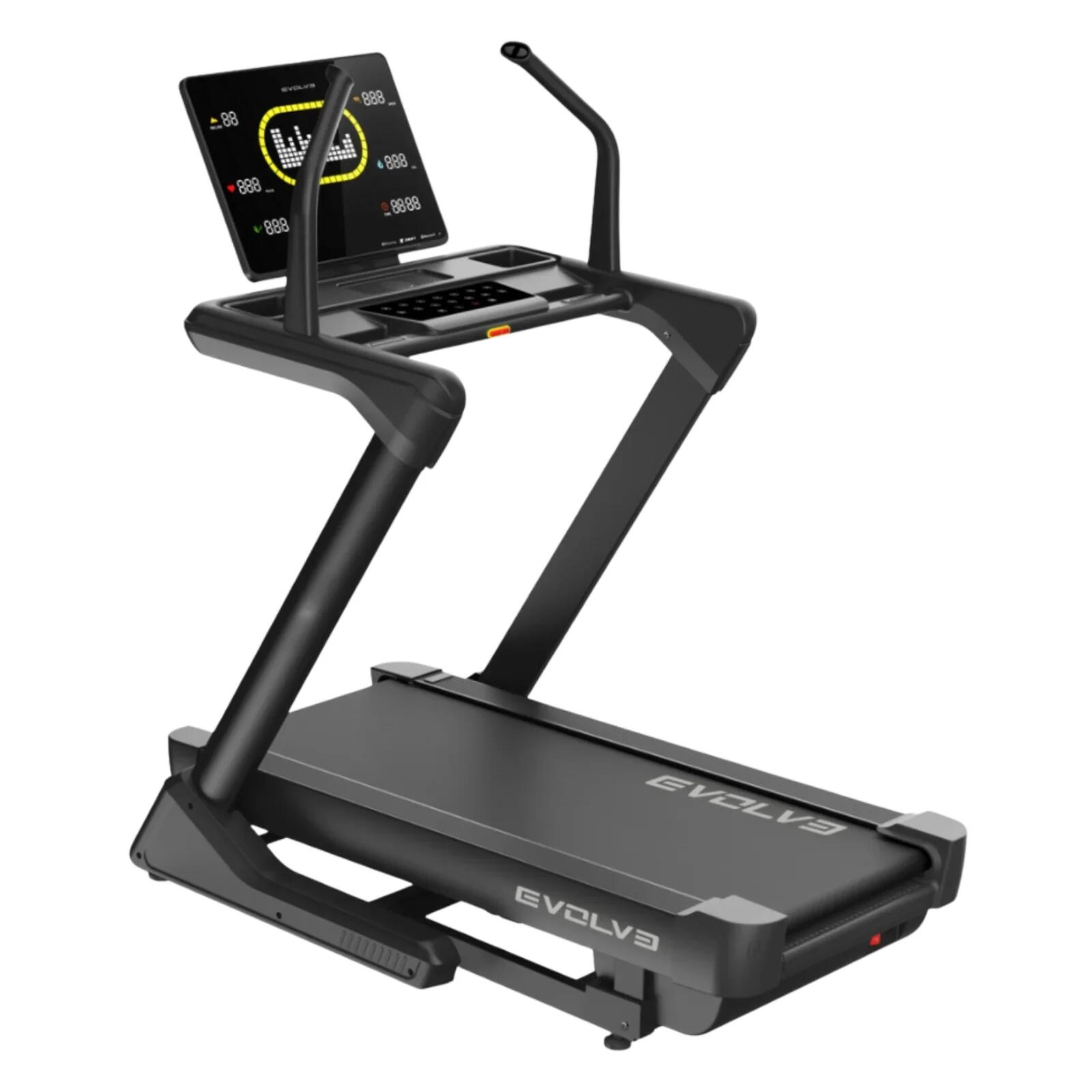 Tapis de course Evolve Fitness HT-225-LED avec inclinaison 48 % 2/5