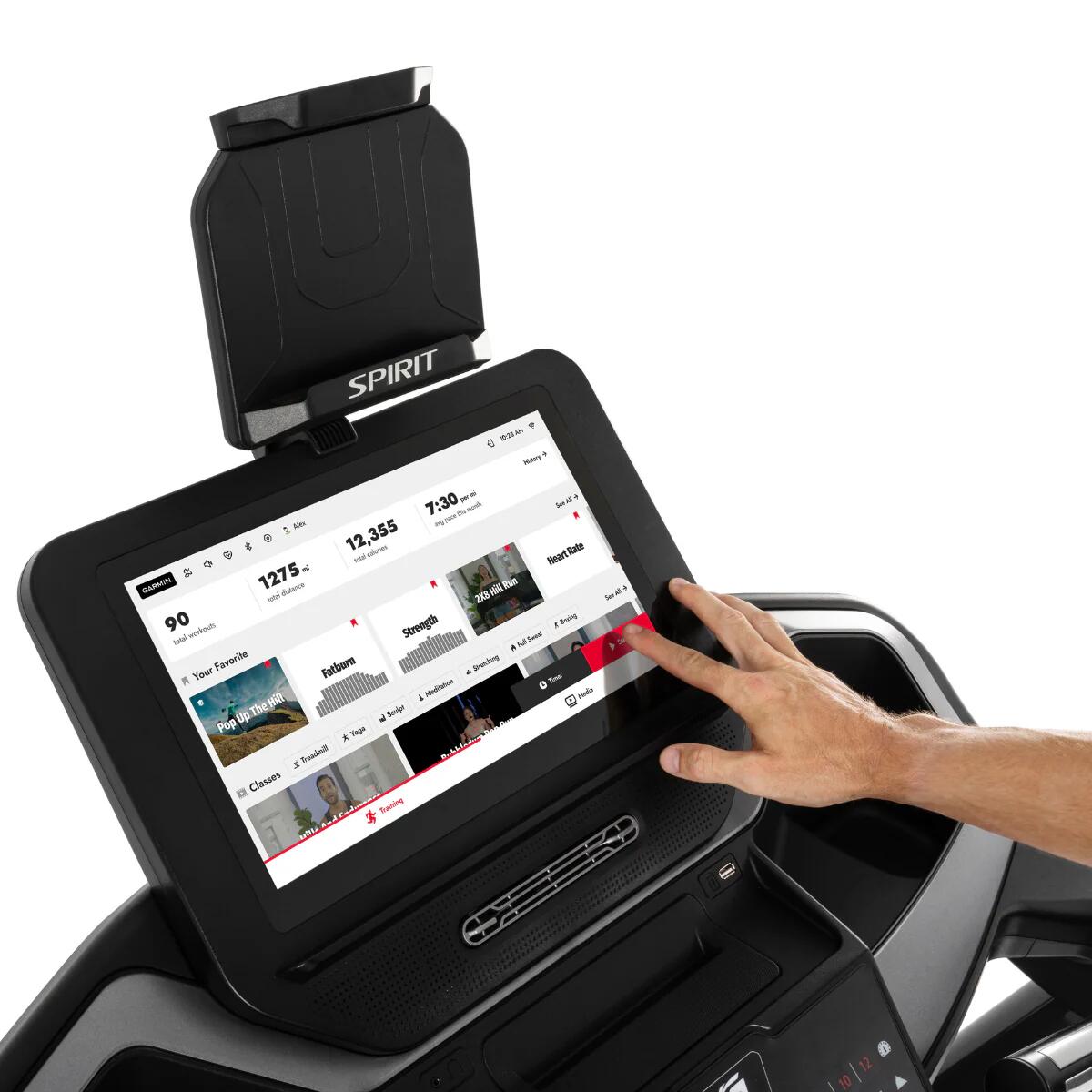 SPIRIT XT685ENT tapis de course avec écran tactile 15,6 pouces et console multim 5/7