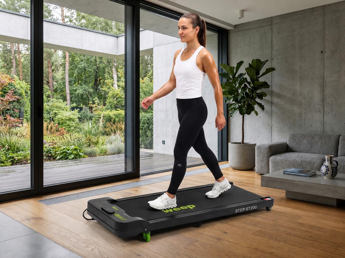 Bieżnia Elektryczna Domowa Pod Łóżko Walking pad WEEP STEP 2 Nachylenia 5/7