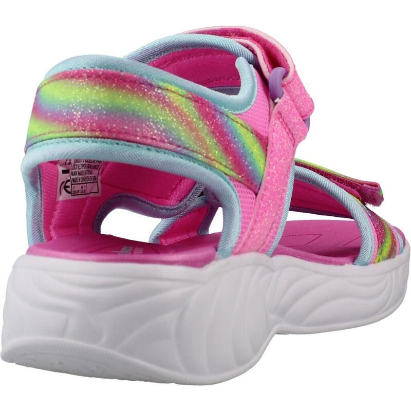 Sandale copii Skechers Unicorn Dreams, Roz