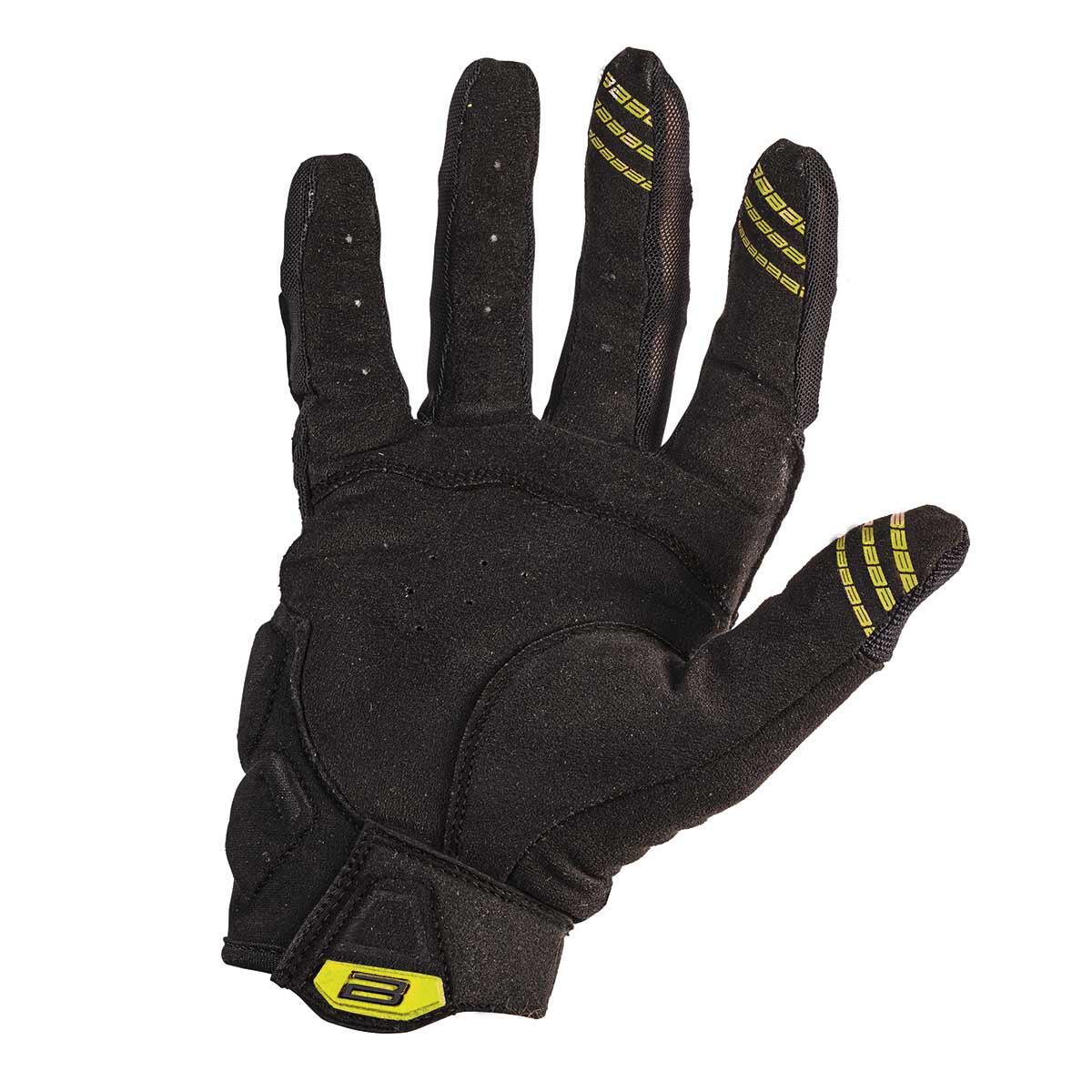 Guanti BRN Pump neri/giallo fluo, taglia M 2/2