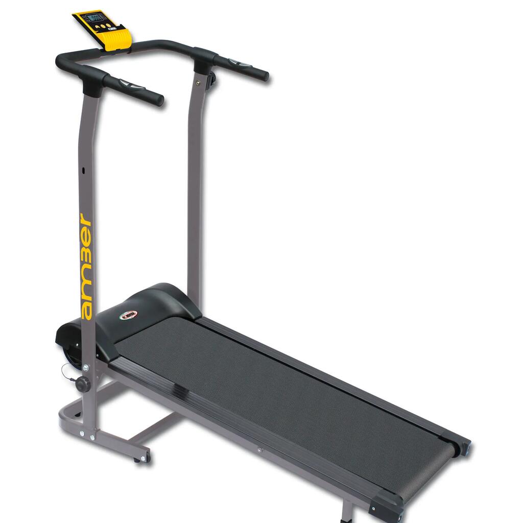 Compact Foldable Magnetic Manual Treadmill