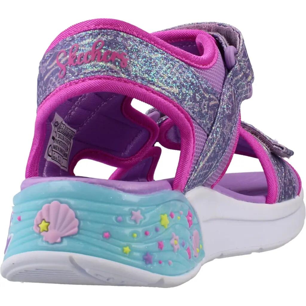 Sandales Skechers Mermaid Dreams Sandal, Violet, Enfants 3/5