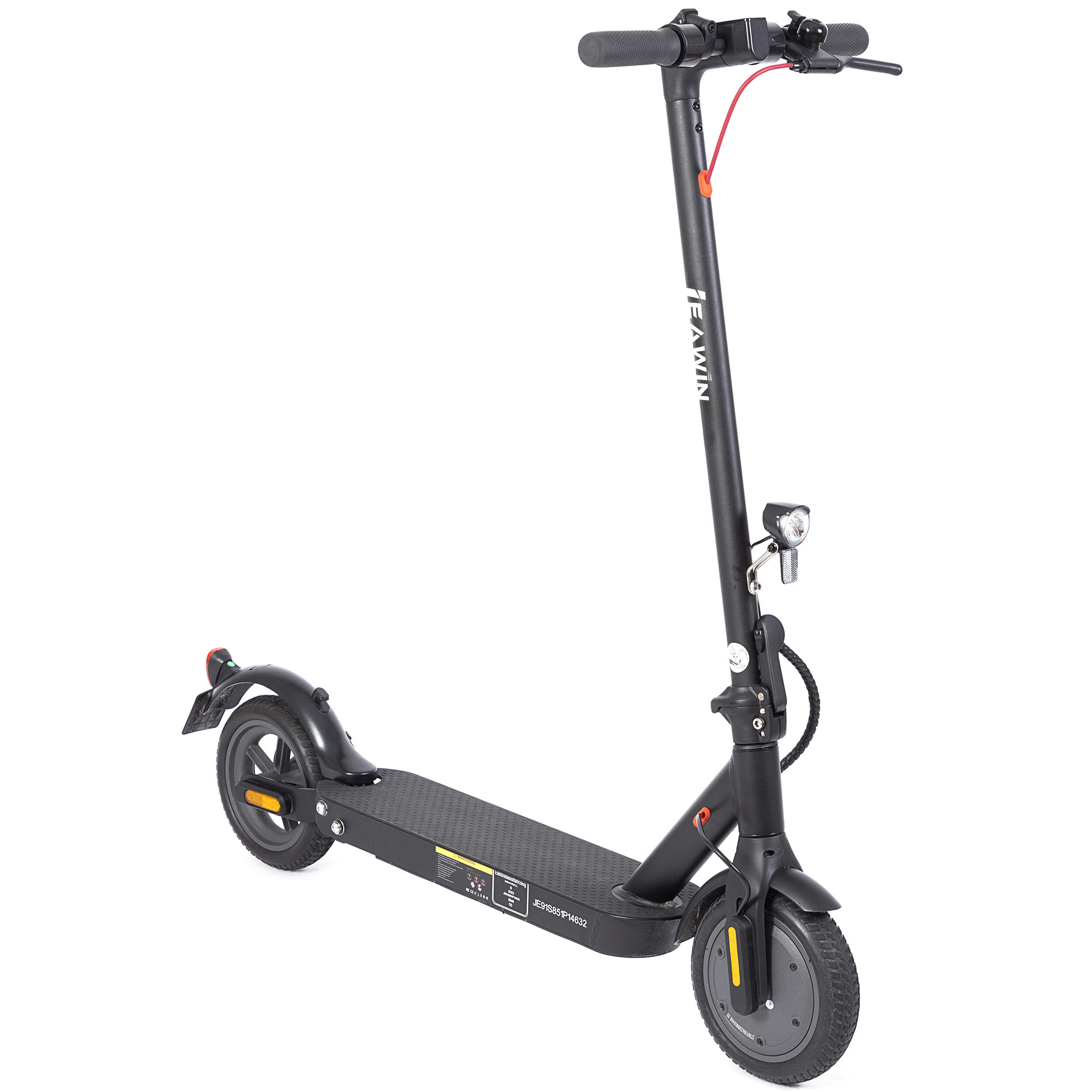 Hombre/Mujer 8.5" e-scooter plegable autonomía 35km app solo 12.5kg 2/7