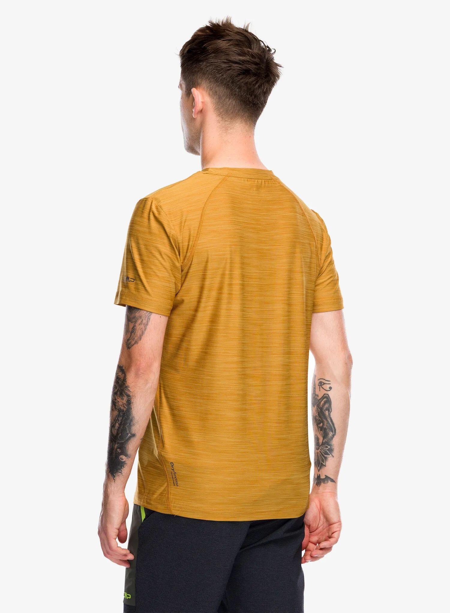 Koszulka z nadrukiem CMP Toto T-Shirt Melange Stretch Jersey 5/7