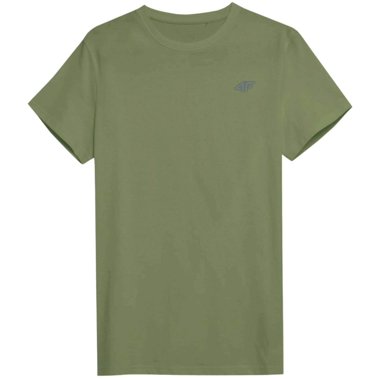 T-shirt bawełniany męski 4F 4FWSS26TTSHM4484 3/3