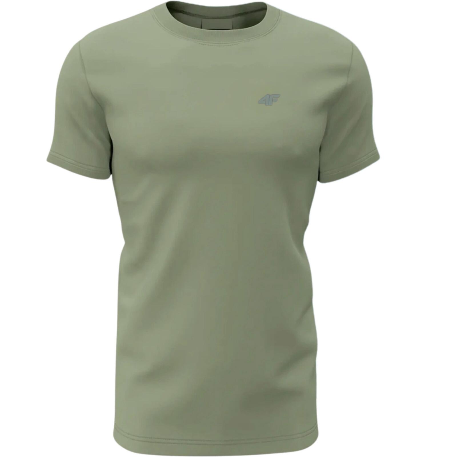 T-shirt bawełniany męski 4F 4FWSS26TTSHM4484