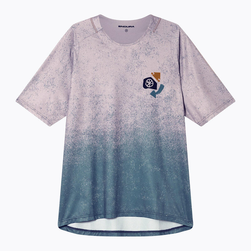 Tricou de ciclism pentru bărbați Endura Singletrack Print