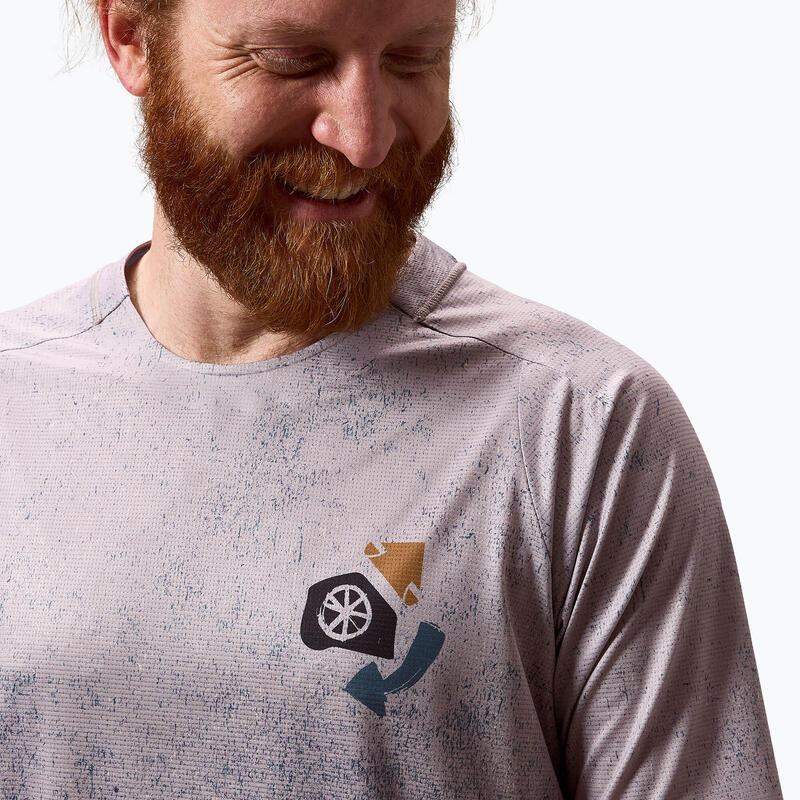 Tricou de ciclism pentru bărbați Endura Singletrack Print
