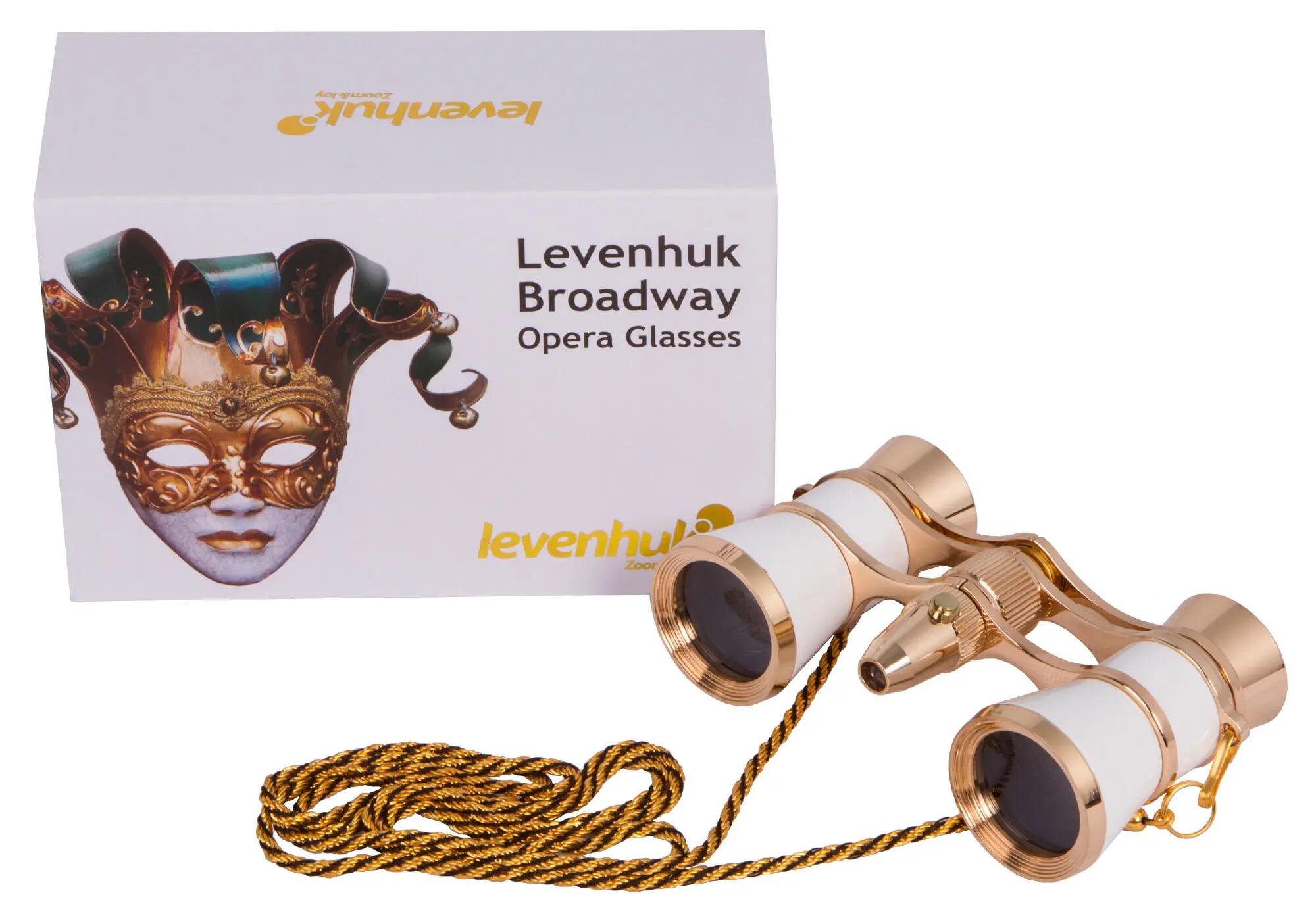 Binocolo da teatro Levenhuk Broadway 325F (con luce LED e cordoncino da collo) 3/15