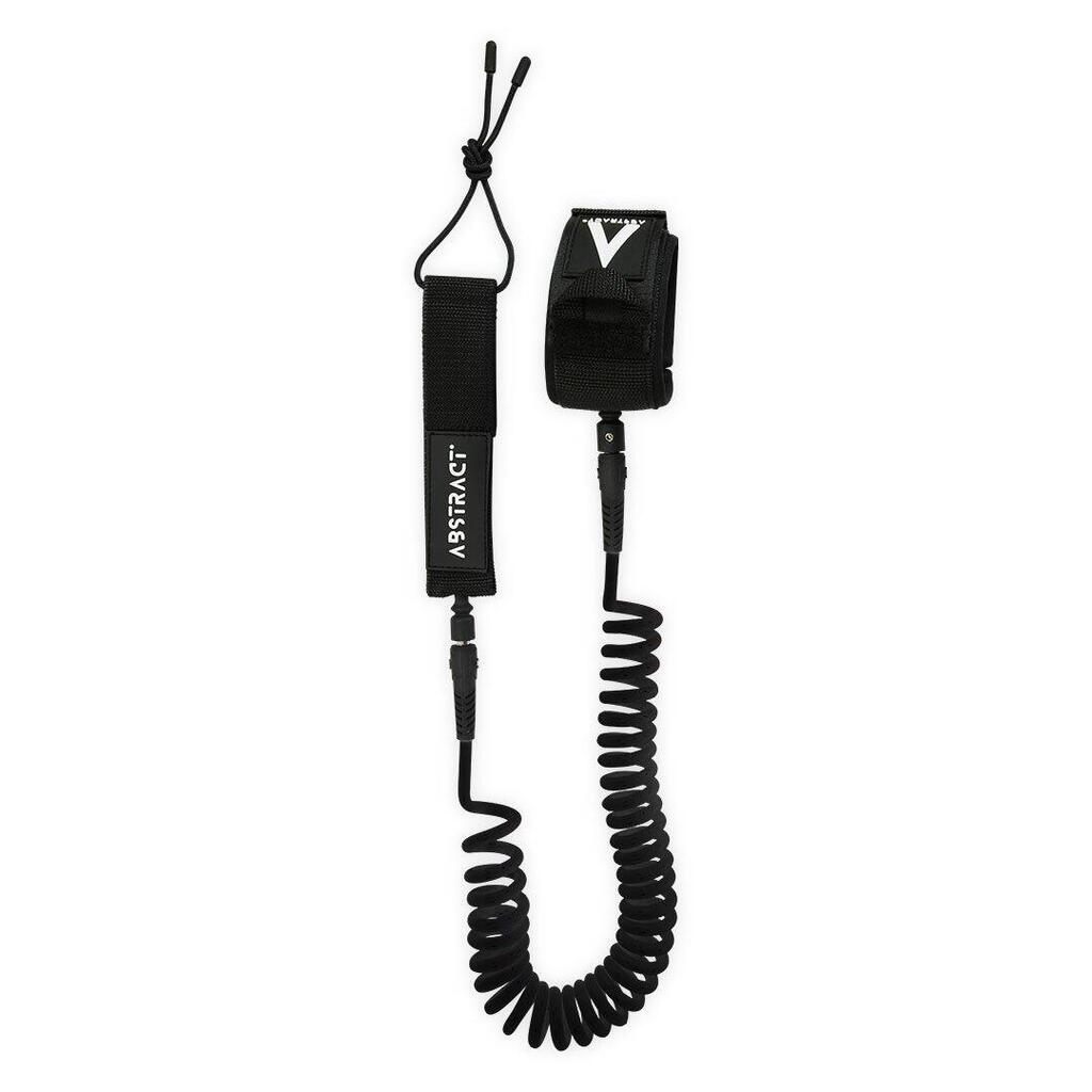 10' Spiral Leash 3m for Stand Up Paddle - Abstract Black Leash