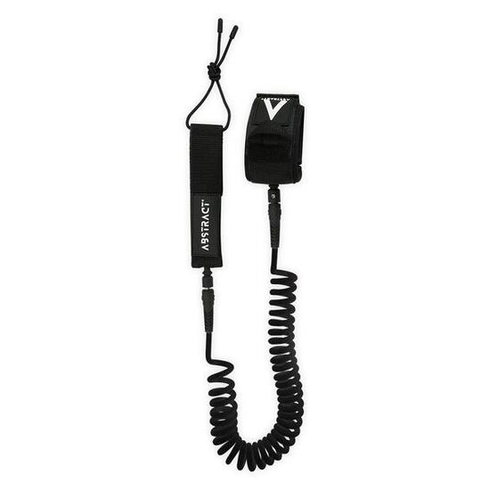 Leash Spiral 10'-3m pour Stand Up Paddle - Leash Abstract Noir