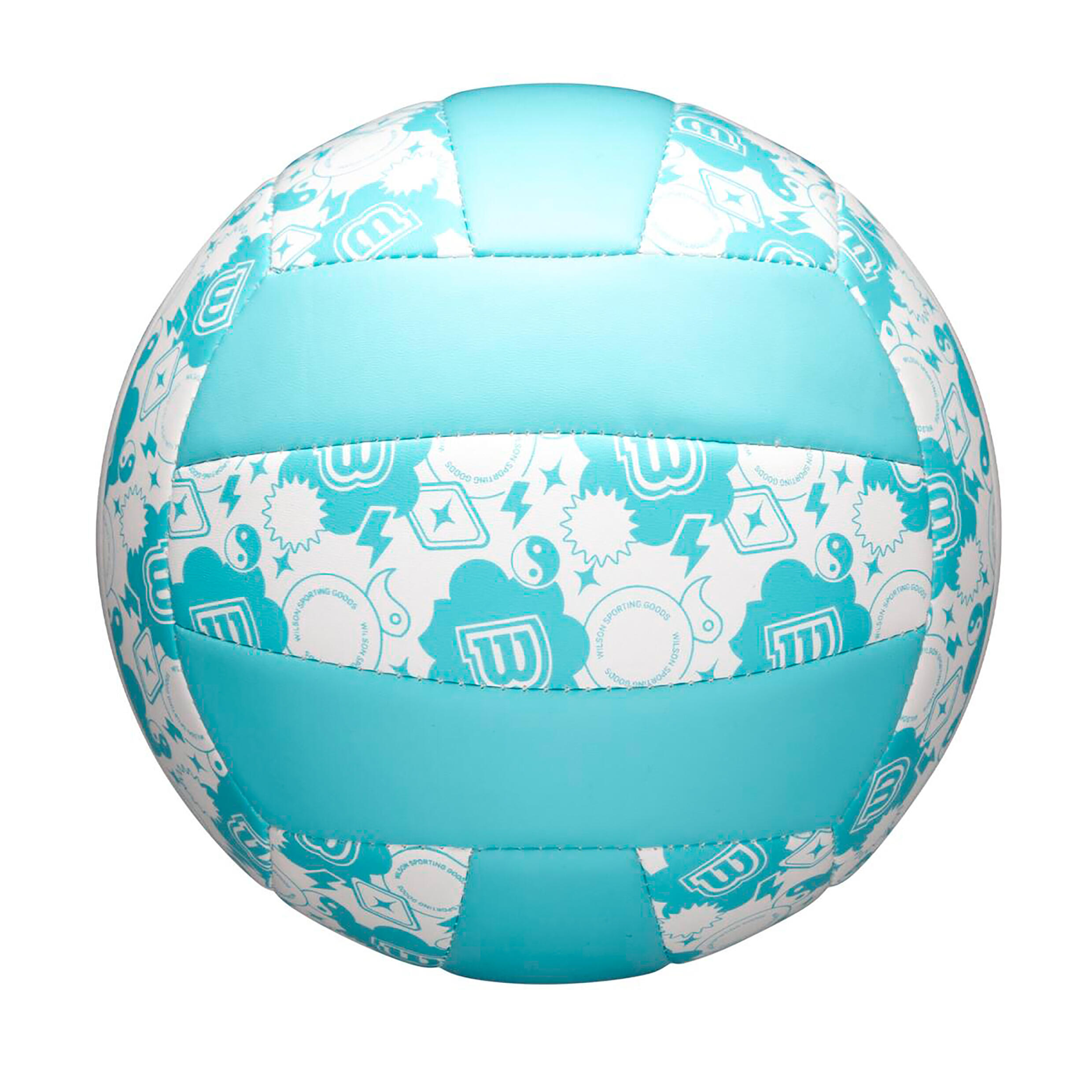 Wilson Volleyball STAMP BLUE/WHITE, Größe 5 3/5