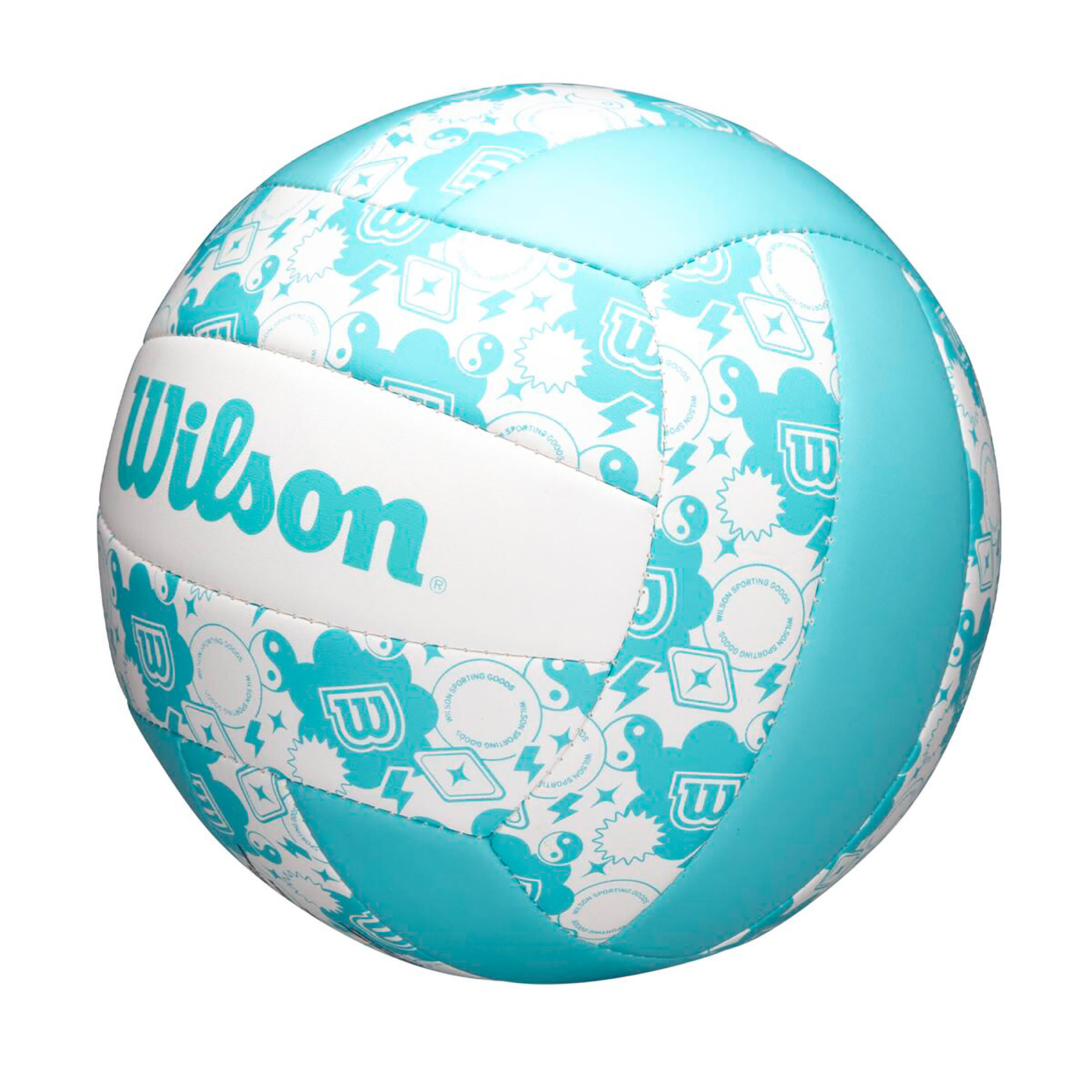 Wilson Volleyball STAMP BLUE/WHITE, Größe 5 2/5