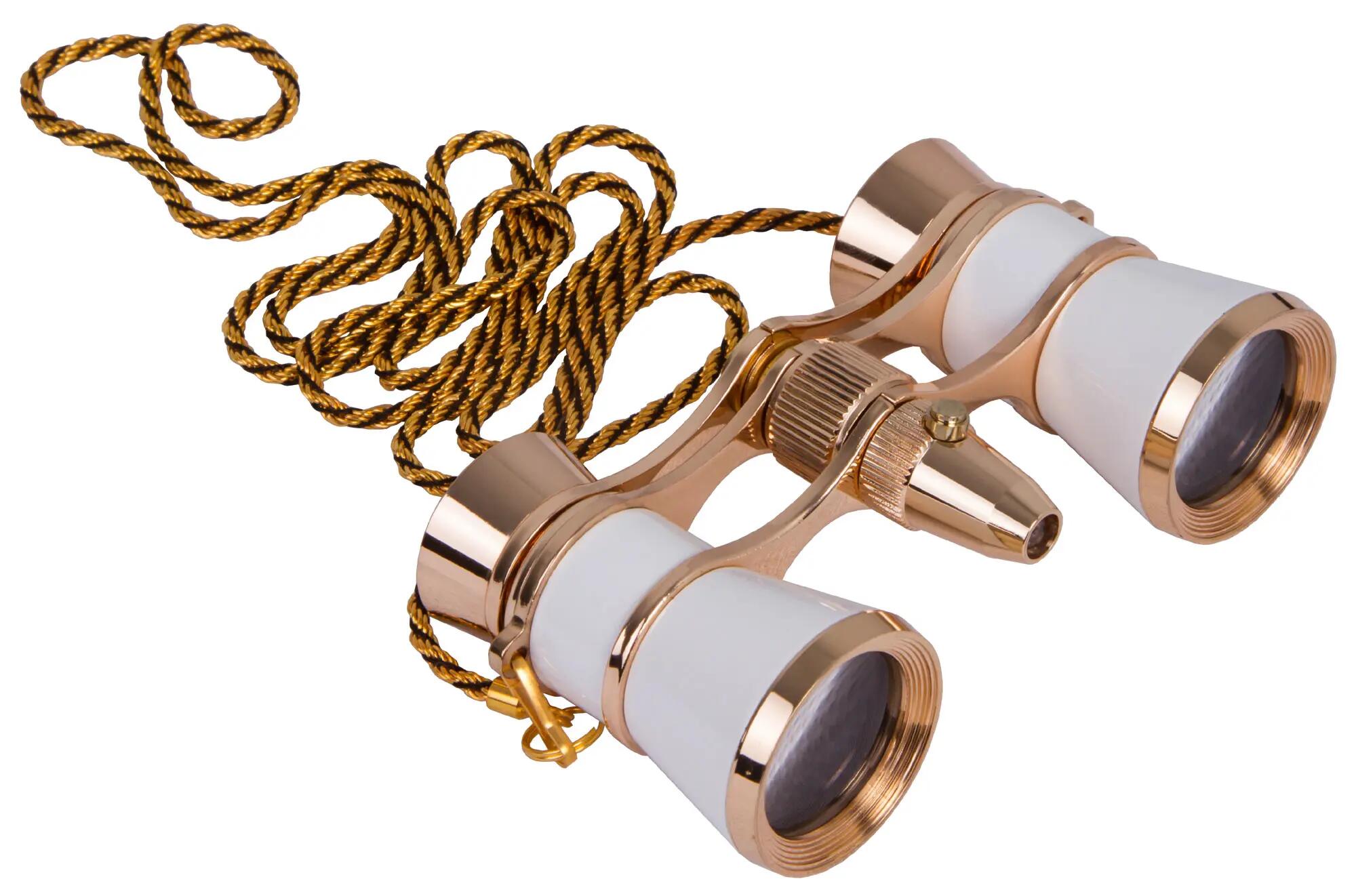 Binocolo da teatro Levenhuk Broadway 325F (con luce LED e cordoncino da collo) 7/15