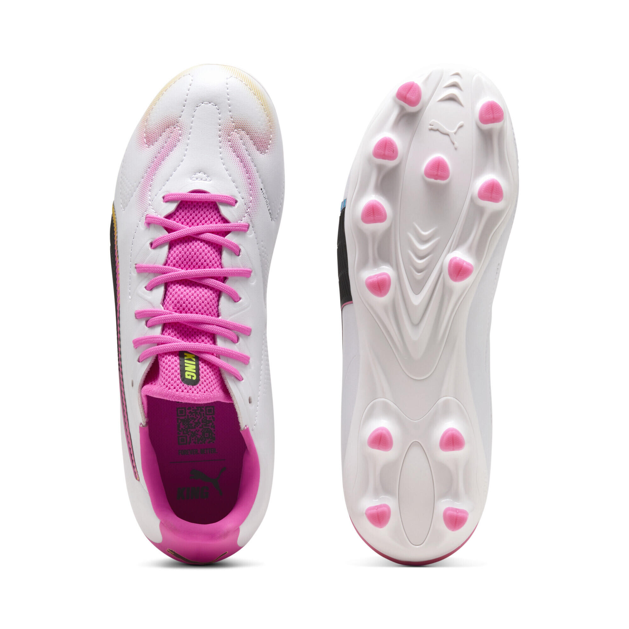 Chuteiras de futebol infantil leves relva King 20 Match Fg/Ag PUMA 4/6