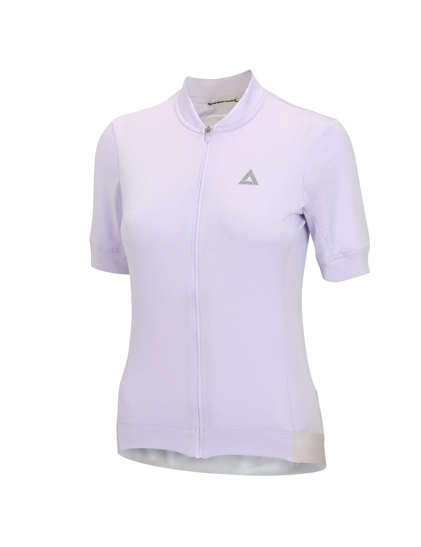 Damen Fahrradtrikot Kurzarm Radtrikot Comfort Line Aster 4/4