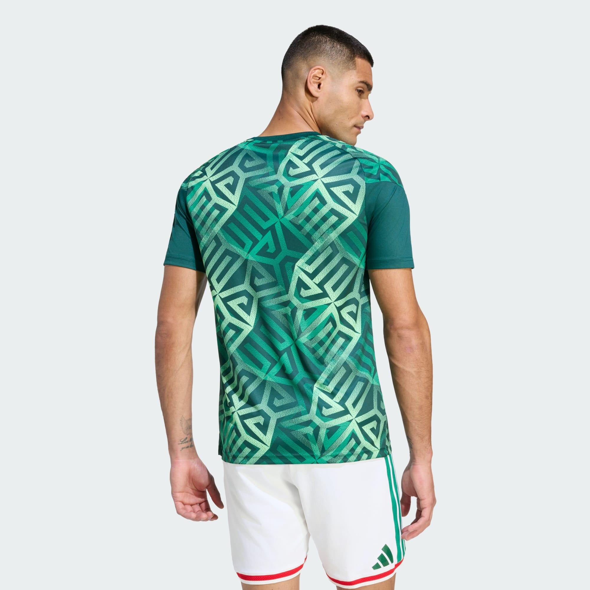 Camisola de Aquecimento Principal 26 do México 3/6