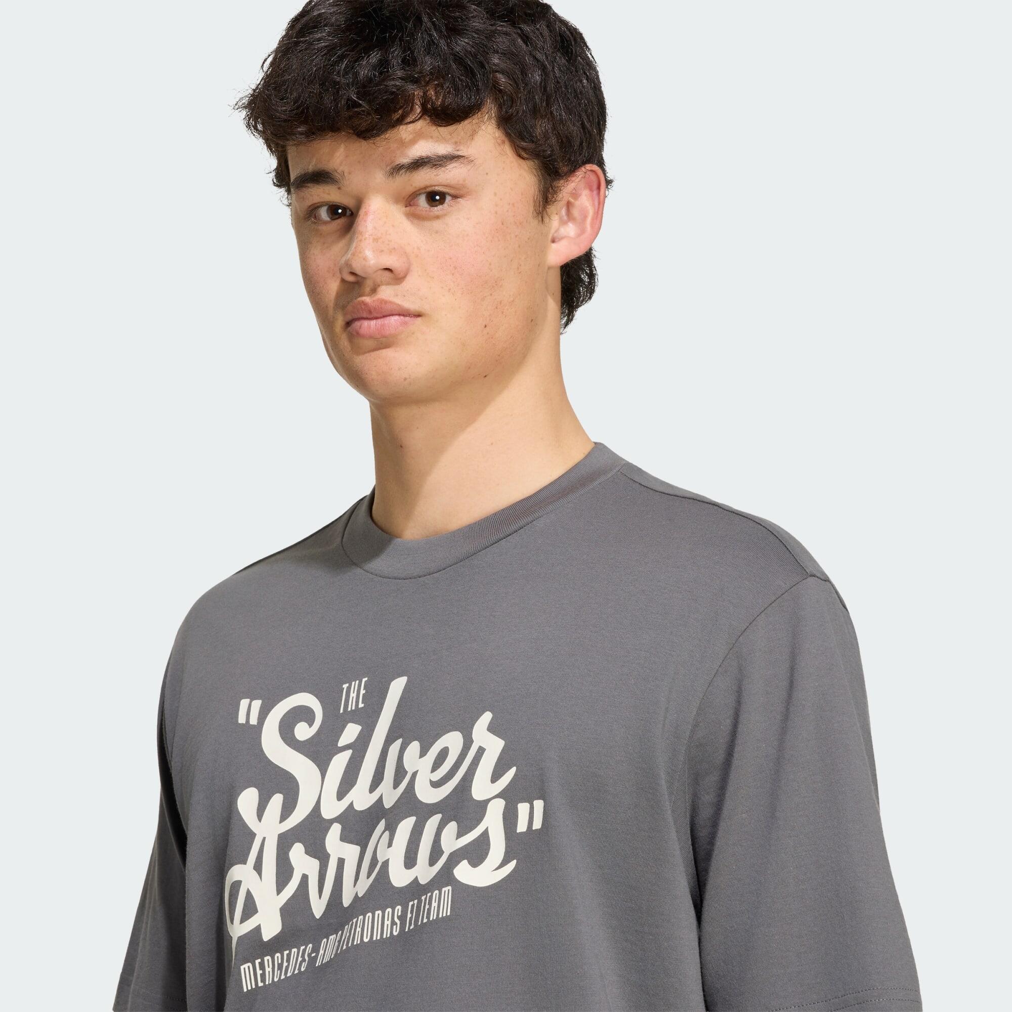 T-SHIRT MERCEDES - AMG PETRONAS FORMULA 1 TEAM SILVER ARROWS 03 PARA HOMEM 4/5