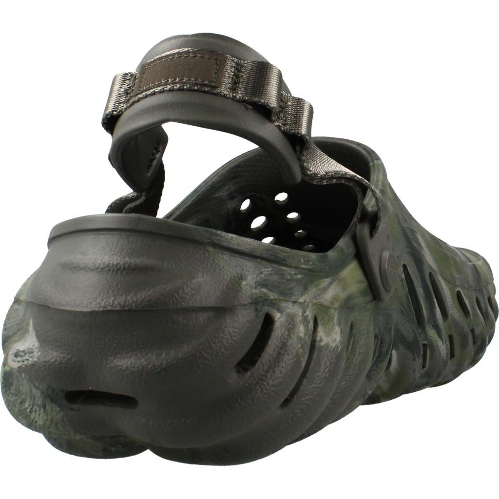 Sandały CROCS ZUHECOS ECHO MARBLED CLOG Zielony 3/5