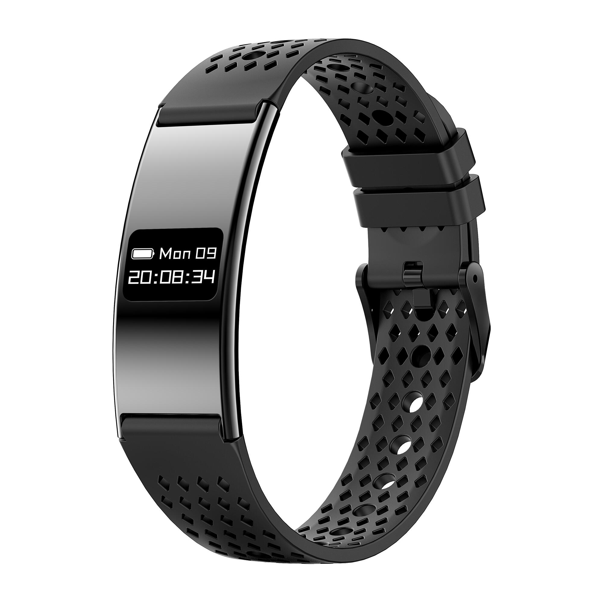 Bracelet Connecté Bluetooth 5.3 – Suivi Fitness, étanche, Ultra-léger 16,5g – Télécommande Photo, écran, Pour Course Et Vélo