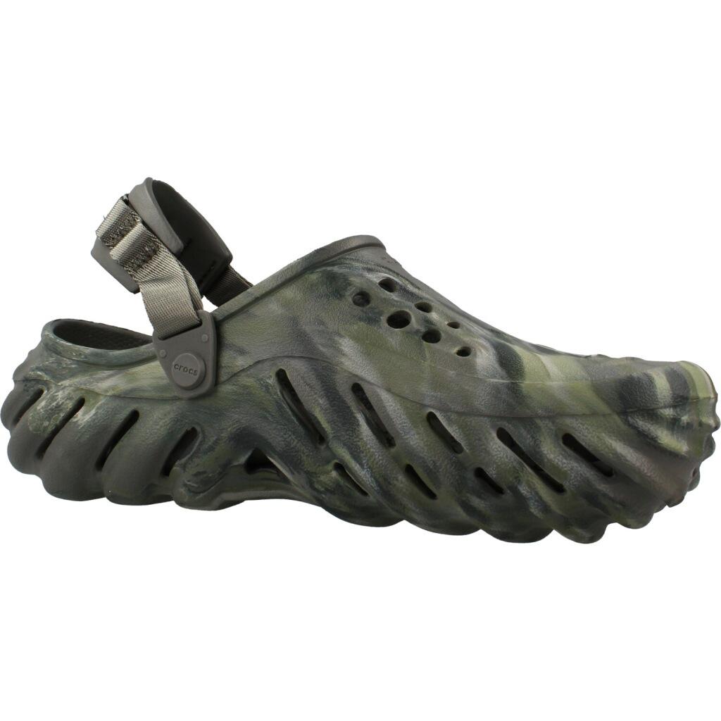 Sandały CROCS ZUHECOS ECHO MARBLED CLOG Zielony 5/5