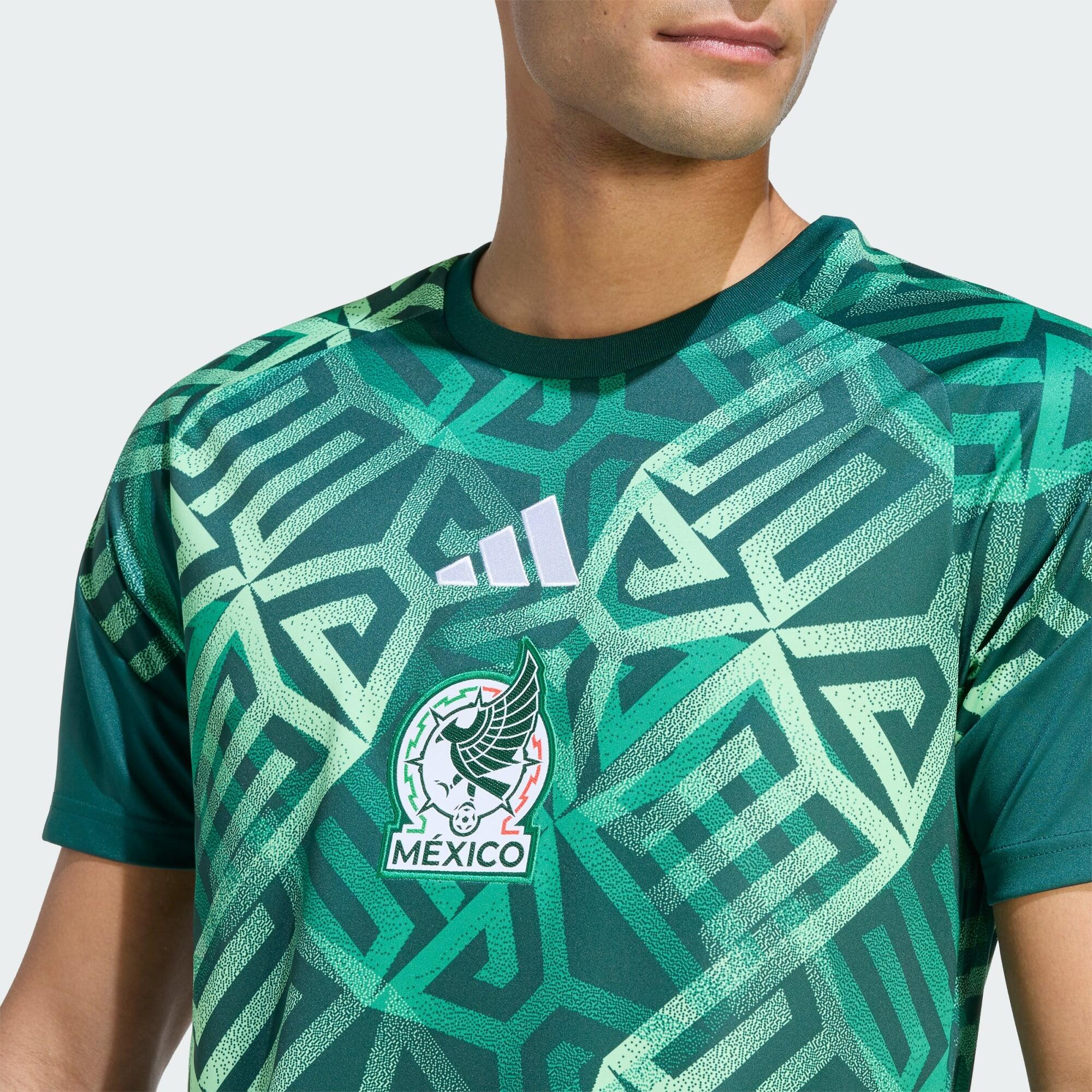 Camisola de Aquecimento Principal 26 do México 5/6