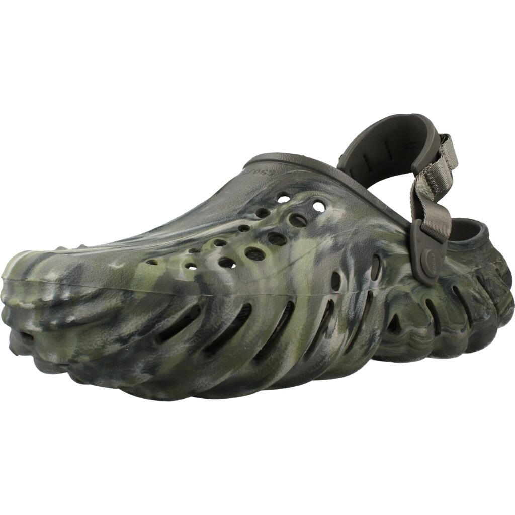 Sandały CROCS ZUHECOS ECHO MARBLED CLOG Zielony 1/5