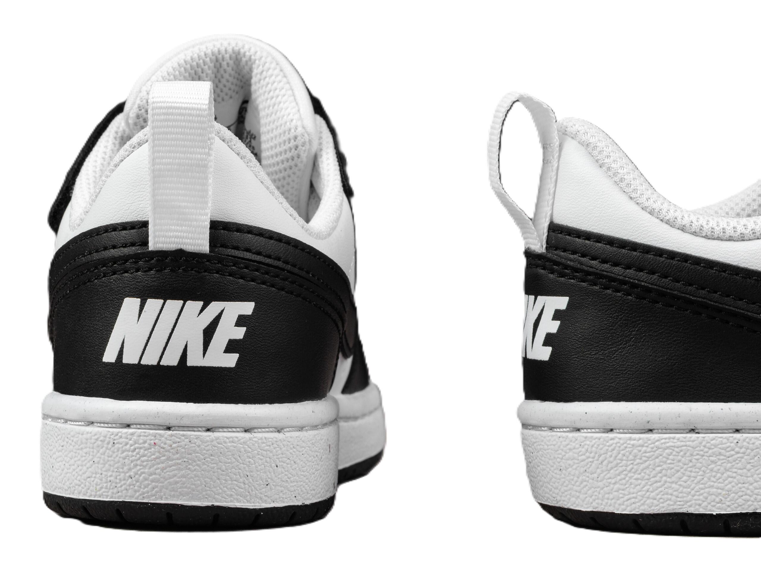 Buty dziecięce sportowe na rzep Nike COURT BOROUGH LOW RECRAFT 4/6