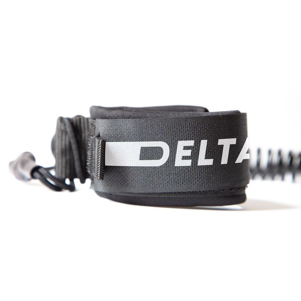 Leash Spiralato 10' / 3 m per Stand Up Paddle - Leash Starter Nero Delta 2/2