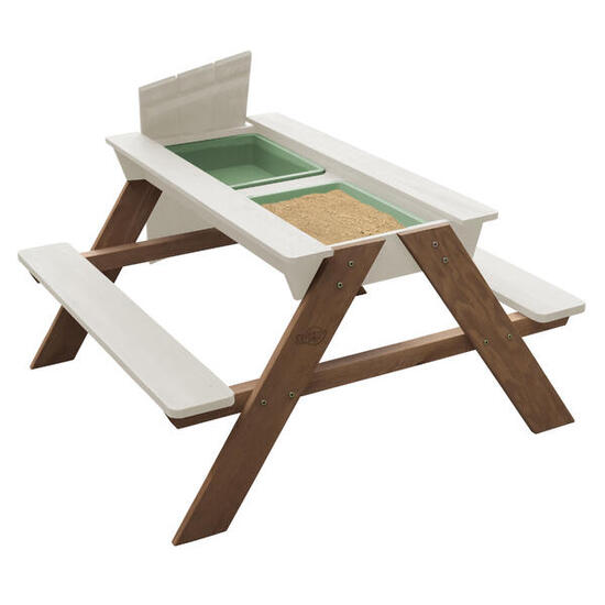 Tavolino sabbia e acqua Tavolino da picnic - Sunny Dave - Beige