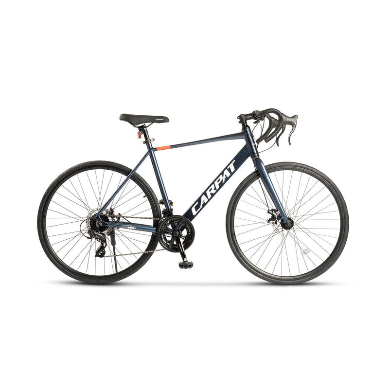 Bicicletă de șosea 2x8v Carpat ADV 28" Albastru