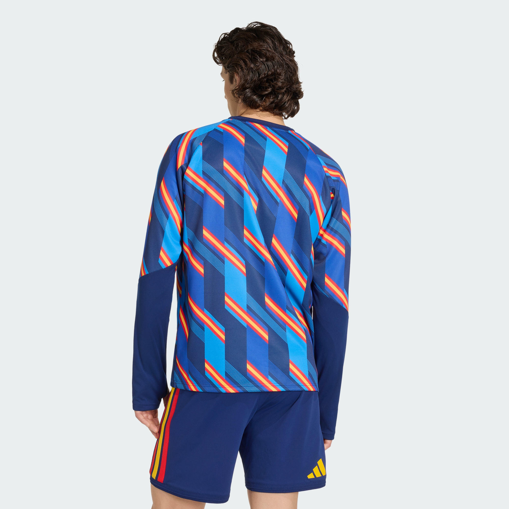 Camiseta técnica calentamiento cálida primera equipación España 26 3/5