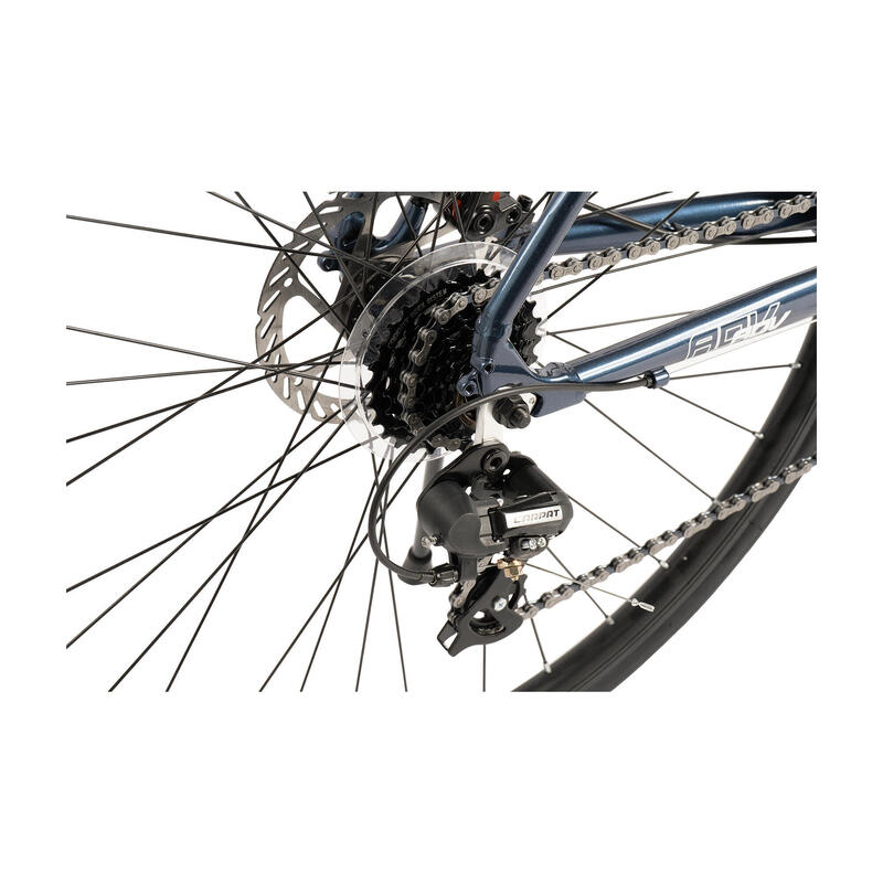 Bicicletă de șosea 2x8v Carpat ADV 28" Albastru