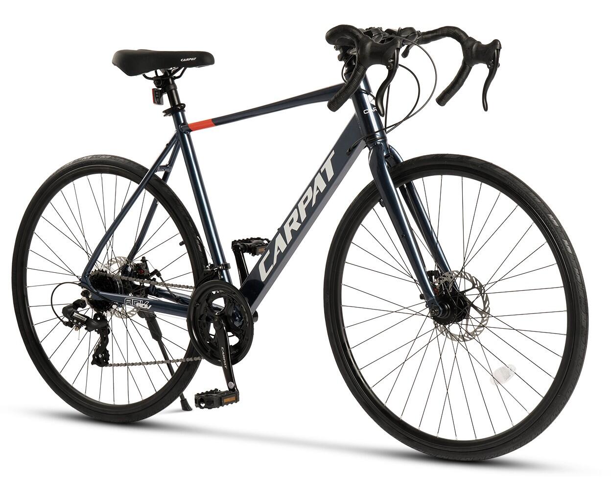 Bicicletă de șosea 2x8v Carpat ADV 28" Albastru