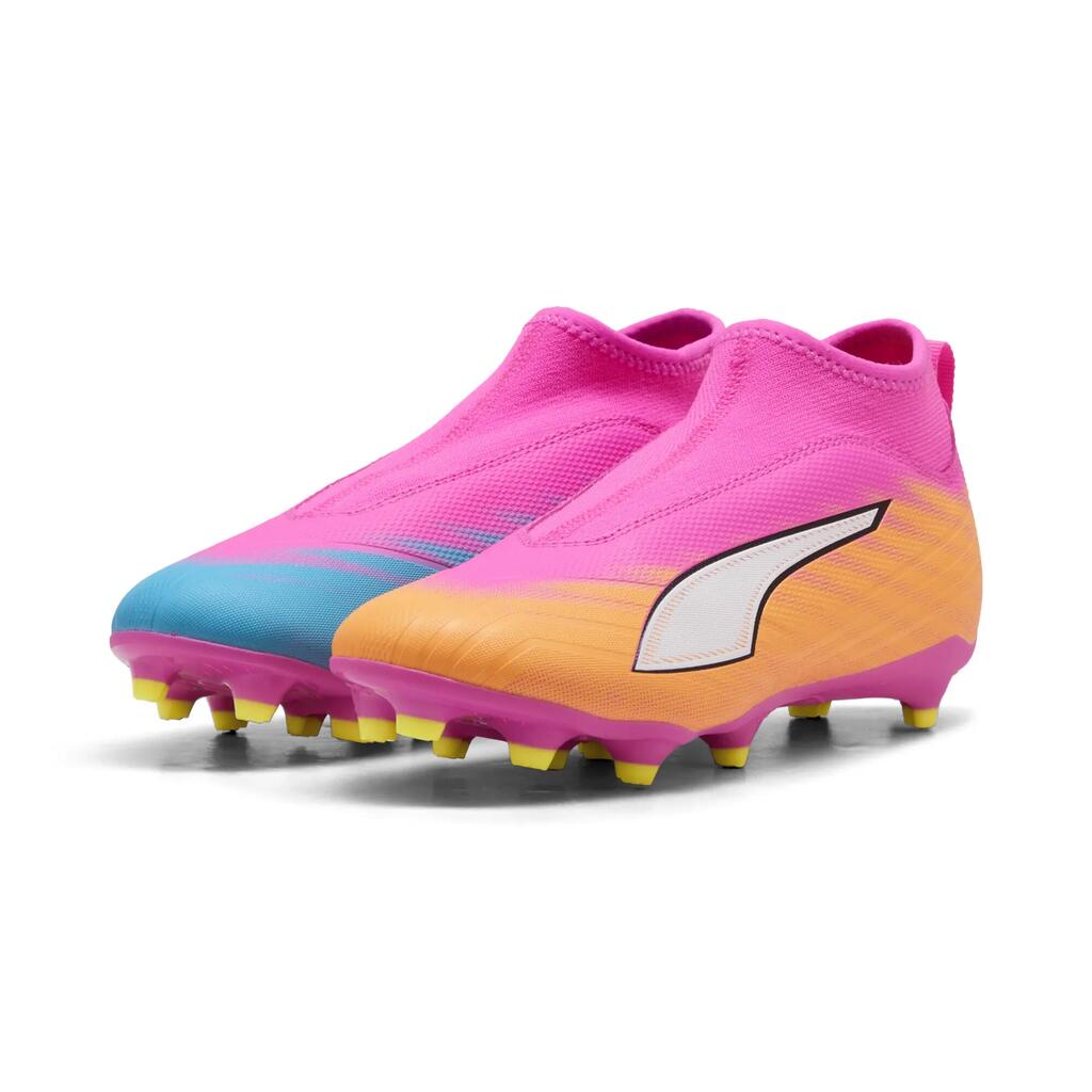 ULTRA 6 MATCH+ Laceless FG/AG Football Boots Youth PUMA