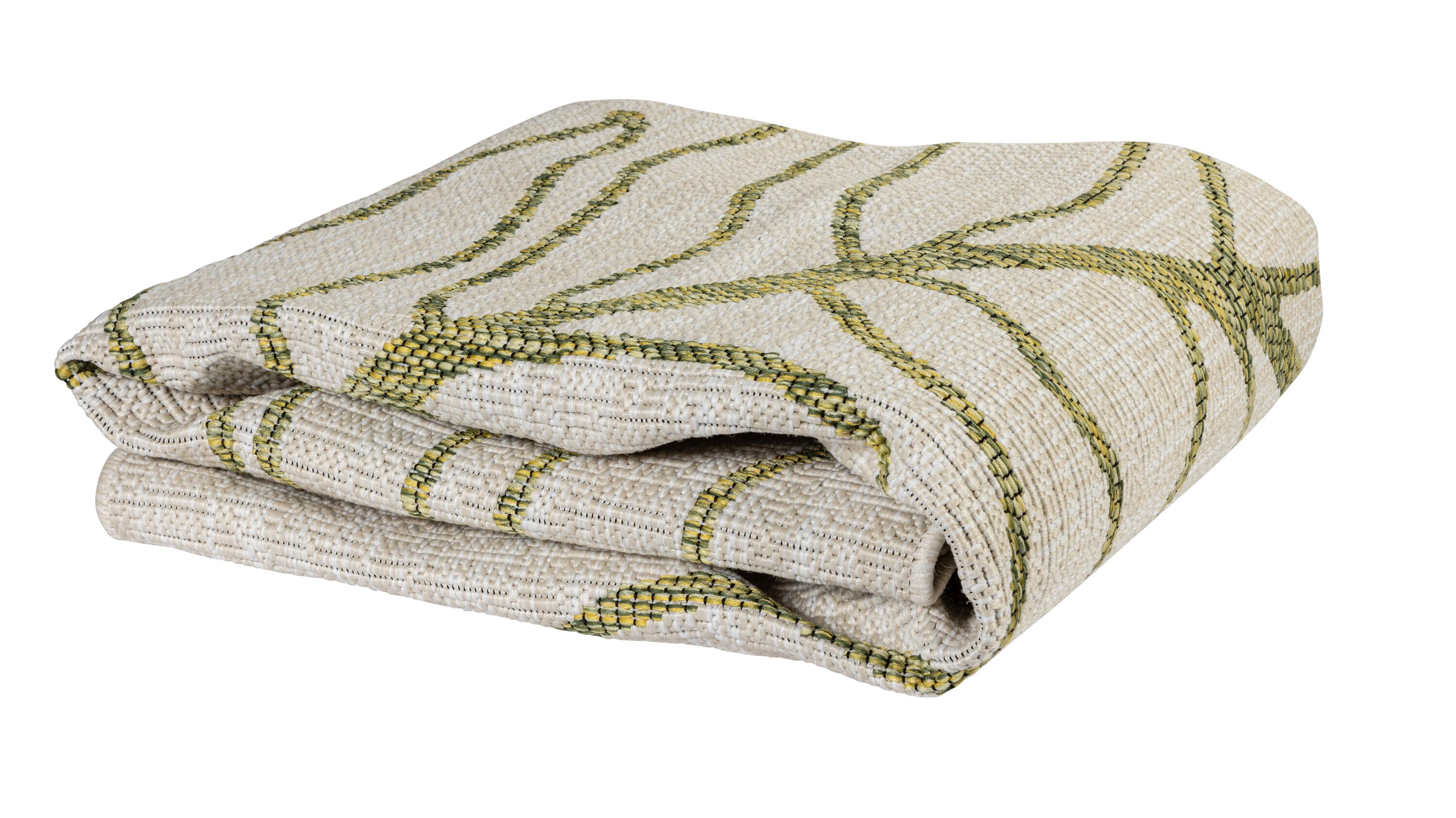 Tapis extérieur 150x275 cm Terre résistant UV pliable - Human Comfort Carros 5/7