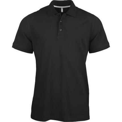 Polo manches courtes Kariban blanc