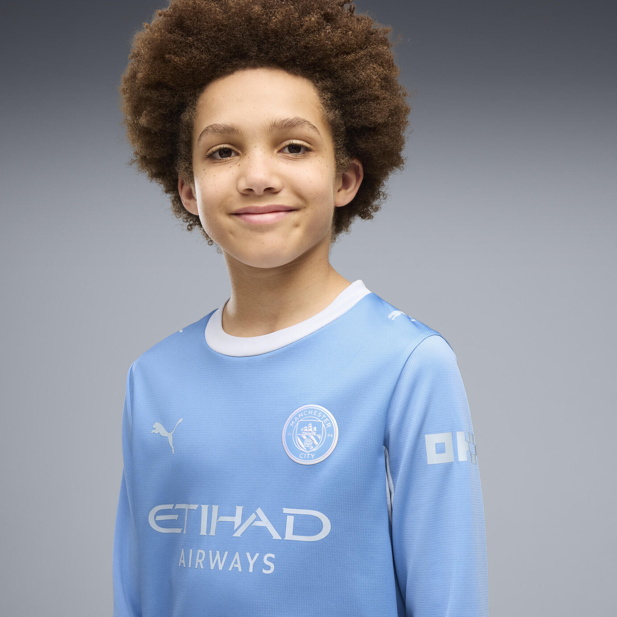 Camiseta de manga larga Manchester City 1.ª equipación 26/27 Niño PUMA 3/6